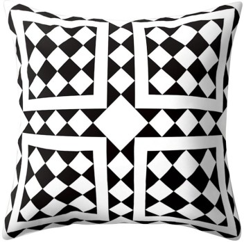 checkered pillows