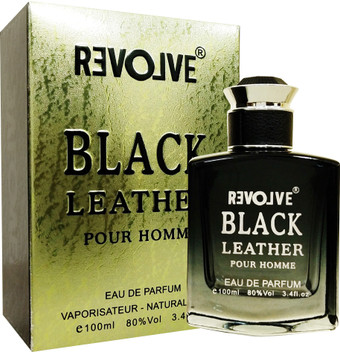 black leather men perfume