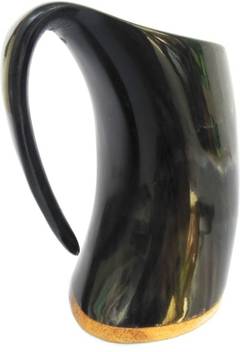 Instook Drinking Horn Mug Handcrafted Beer Cup Food Safe Medieval Style Great Giftbeer Wood Mug Price In India Buy Instook Drinking Horn Mug Handcrafted Beer Cup