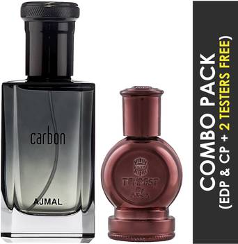 Ajmal Carbon Edp Citrus Spicy Perfume 100ml For Men And Tempest Concentrated Perfume Oil Floral Alcohol Attar 12ml For Unisex 2 Parfum Testers Price In India Buy Ajmal Carbon Edp