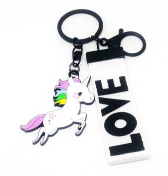 Arkanum Ark1099 Running Cute Metal Unicorn Love You Glitter