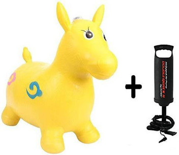 inflatable riding horse