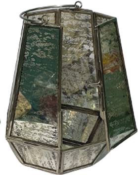 Decoware India Multicolor Glass Hanging Lantern Price In India