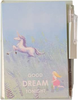 Rackjack Unicorn Diary Mini Gift Set Ruled 50 Pages Price In India