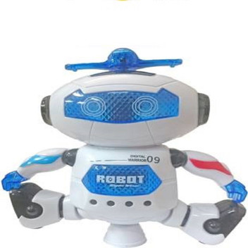 dancing robot toy with music & flashing light