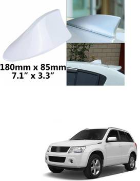 PECUNIA Universal Car Shark Fin Style Roof Mount FM/AM Radio Antenna Aerial  Waterproof Signal Decorative