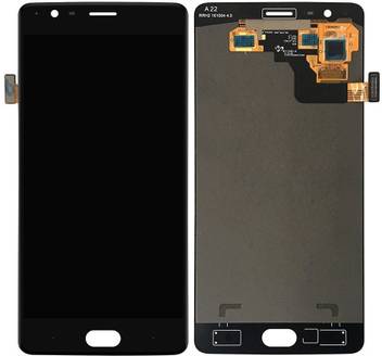 Lcd With Touch Screen For Oneplus 3 Black By Maxbhi Com
