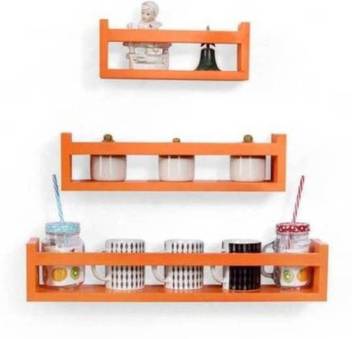 Lamour Art U Set Of 3 Modern Wall Decor Wooden Wall Shelf Price In India Buy Lamour Art U Set Of 3 Modern Wall Decor Wooden Wall Shelf Online At Flipkart Com