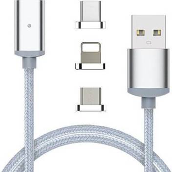 Twins Ballons Usb Type C Ios Micro Usb Cable 3in1 Magnetic Fast Charging Cable 1 M Magnetic Charging Cable 1 M Magnetic Charging Cable Twins Ballons Flipkart Com