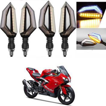 Best 4u Front Rear Led Indicator Light For Tvs Apache 220 Price