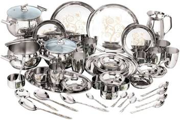 Vinod Pack Of 51 Stainless Steel Kraft 51pc Dinner Set Dinner Set Price In India Buy Vinod Pack Of 51 Stainless Steel Kraft 51pc Dinner Set Dinner Set Online At Flipkart Com With a range of styles and patterns to choose from, visit us online or in store today. vinod pack of 51 stainless steel kraft 51pc dinner set dinner set