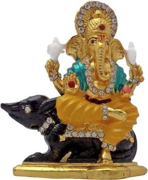 Gct Lord Ganesh Idol Ganesha Sitting On Mouse Ganpati Vinayaka Model 127 Color Metal Find over 100+ of the best free ganesh images. inr