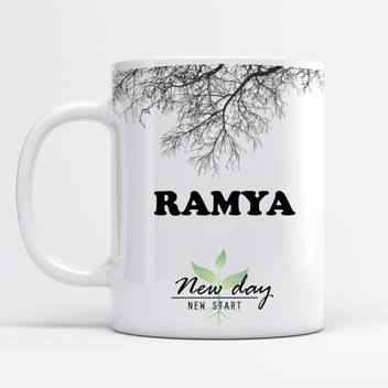 Beautum Ramya Printed New Day New Start White Name Model No Ndns016873 Ceramic Coffee Mug Price In India Buy Beautum Ramya Printed New Day New Start White Name Model No Ndns016873 Ceramic Coffee Create a cute name plaque for ramya to print or share. flipkart