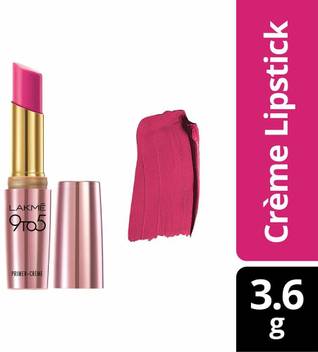 Lakme 9 To 5 Primer Creme Lip Color Pink Shock Price In India Buy Lakme 9 To 5 Primer Creme Lip Color Pink Shock Online In India Reviews Ratings Features Flipkart Com
