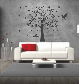 Grapits All Over Reusable Pvc Wall Stencil For Home Decoration