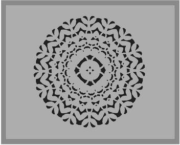 Kayra Decor Reusable Boxwood Print Painting Stencils For Art And Craft Walls Floor Tiles Furniture Painting Canvas Art T Shirt Cookie Cake Decoration Drawing Stencils For Kids 6 X 6 Educational Wall Stencil Price In India Buy Kayra Decor