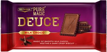 Britannia Pure Magic Deuce Milk Choco Price In India Buy Britannia Pure Magic Deuce Milk Choco Online At Flipkart Com Buy britannia pure magic biscuit white chocolate deuce 60.