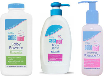 sebamed baby powder honeysuckle