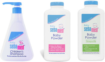sebamed baby powder honeysuckle