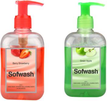 Sofwash Berry Strawberry And Green Apple Body Wash Buy Sofwash Berry Strawberry And Green Apple Body Wash At Low Price In India Flipkart Com