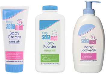 sebamed baby powder honeysuckle