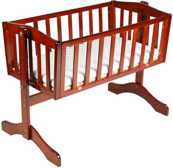 wooden cradle