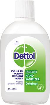 Dettol Instant Hand Sanitizer Bottle Price In India Buy Dettol