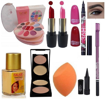 lipstick and makeup kit