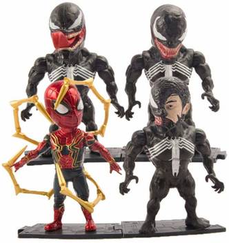 Smart Anime Buy 4 Pcs Venom Spiderman Marvel Avengers Cake Toppers 10 Cms Action Toy Figure Kids Nation 4 Pcs Venom Spiderman Marvel Avengers Cake Toppers 10 Cms Action Toy Figure