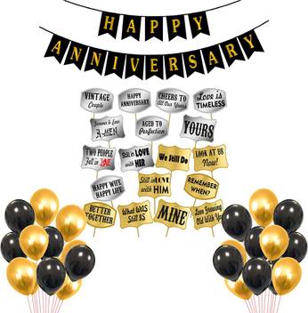 Party Propz Happy Anniversary Combo Banner Photo Booth Balloon For Anniversary Decoration Price In India Buy Party Propz Happy Anniversary Combo Banner Photo Booth Balloon For Anniversary