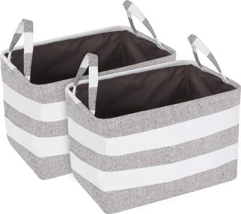Homestorie Eco Friendly Foldable Clothes Storage Basket Bin
