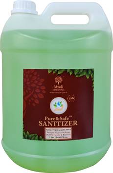 Khadi Essentials Pure Safe Instant Multi Purpose Sanitizer 5l Hand Sanitizer Can Price In India Buy Khadi Essentials Pure Safe Instant Multi Purpose Sanitizer 5l Hand Sanitizer Can Online In India 1 best hand sanitizer to buy in india 2020. khadi essentials pure safe instant multi purpose sanitizer 5l hand sanitizer can