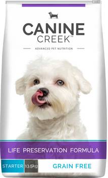 Canine Creek Starter Dry Dog Food Ultra Premium Chicken 13 5 Kg Dry New Born Dog Food Price In India Buy Canine Creek Starter Dry Dog Food Ultra Premium Chicken