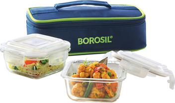 borosil 400ml lunch box