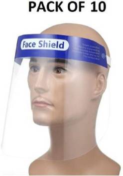 Czech Shd 8090 Face Shield Protective Isolation Mask Pack Of 10 Safety Visor Price In India Buy Czech Shd 8090 Face Shield Protective Isolation Mask Pack Of 10 Safety Visor Online At Flipkart Com