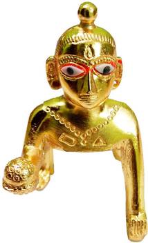 Salvusappsolutions Metal Laddu Gopal For Home Decor Gifts Antique Items Home Decor Accessories 9x5x9 Cm Krishna,Indian Wedding Home Decoration Ideas For Marriage