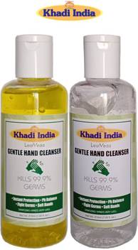 Leafveda Khadi Lemon Strawberry Cleanser Gel 2 Pack Hand Sanitizer Bottle Price In India Buy Leafveda Khadi Lemon Strawberry Cleanser Gel 2 Pack Hand Sanitizer Bottle Online Khadi hand sanitizers are convenient, portable, easy to use and it kills 99.99% of germs. leafveda khadi lemon strawberry