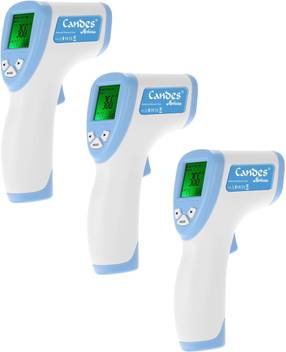 Candes Pk 3 Medicare Fd803 Non Contact Infrared Ir Thermometer With Ir Sensor And Color Changing Display For Human Body And Objects Us Fda Approved Thermometer Candes Flipkart Com