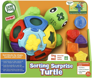 leapfrog turtle shape sorter