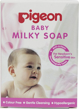 pigeon baby milky soap
