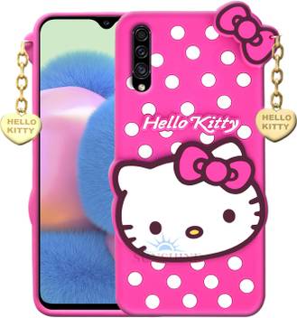 Sunshine Back Cover For Samsung Galaxy A30s Hello Kitty Case 3d Cute Doll Soft Girl Back Cover With Pendant Sunshine Flipkart Com