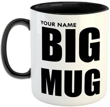 Fabtoday Big Coffee Best Gift Mug For Friend Brother Sister Co Worker Family And Friends Color Black 0543 Ceramic Mug Price In India Buy Fabtoday Big Coffee