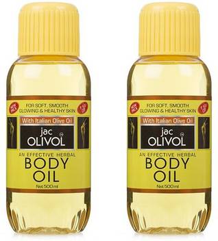 Jac Olivol Body Oil Combo Pack 500ml 2 Buy Baby Care Products In India Flipkart Com