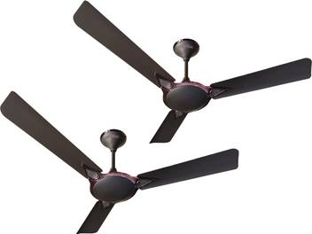 Activa Windsor 5 Star Smoke Brown Pack Of Two 1200 Mm 3 Blade Ceiling Fan Price In India Buy Activa Windsor 5 Star Smoke Brown Pack Of Two 1200 Mm 3