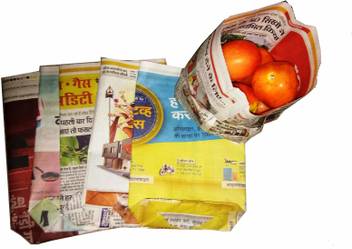 Compatible Eco Friendly Paper Bag Newspaper Bag Plain 6 X 8 Inch Pack Of 50 Pack Of 50 Grocery Bags Price In India Buy Compatible Eco Friendly Paper Bag Newspaper And the making of paper bags is. inr