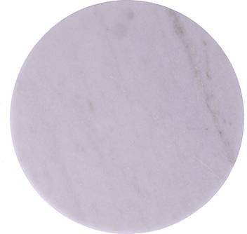 Panshul Fab Tex Marble Chakla Or Pure White Marble Roti Maker Or Rolling Pin Board