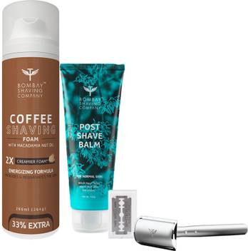 Bombay Shaving Company Professional Shaving Kit Coffee Shaving Foam Precision Razor 10 Blade With Post Shave Balm Price In India Buy Bombay Shaving Company Professional Shaving Kit Coffee Shaving Foam Precision Razor 10 Need shaving products for the close shave you always dream of? bombay shaving company