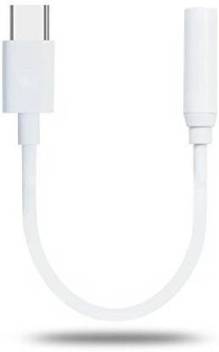 Effulgent White Type C To 3 5 Mm Stereo Audio Jack Converter Cable Universal Usb 3 1 Type