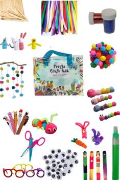 Freyja Creations Craft Kit 85 Items Useful In Multiple Diy Crafts