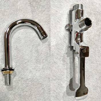Jubilance Foot Operated Water Tap Honey Brass Chrome Platted Spout Connection Pipes 1 Mtr Shower Tube Foot Operated Valve Faucet Set Price In India Buy Jubilance Foot Operated Water Tap Honey Brass Chrome Platted Spout Connection